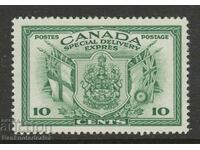 Καναδάς 1942-43 War Effort 10c Green SG S12 MLH