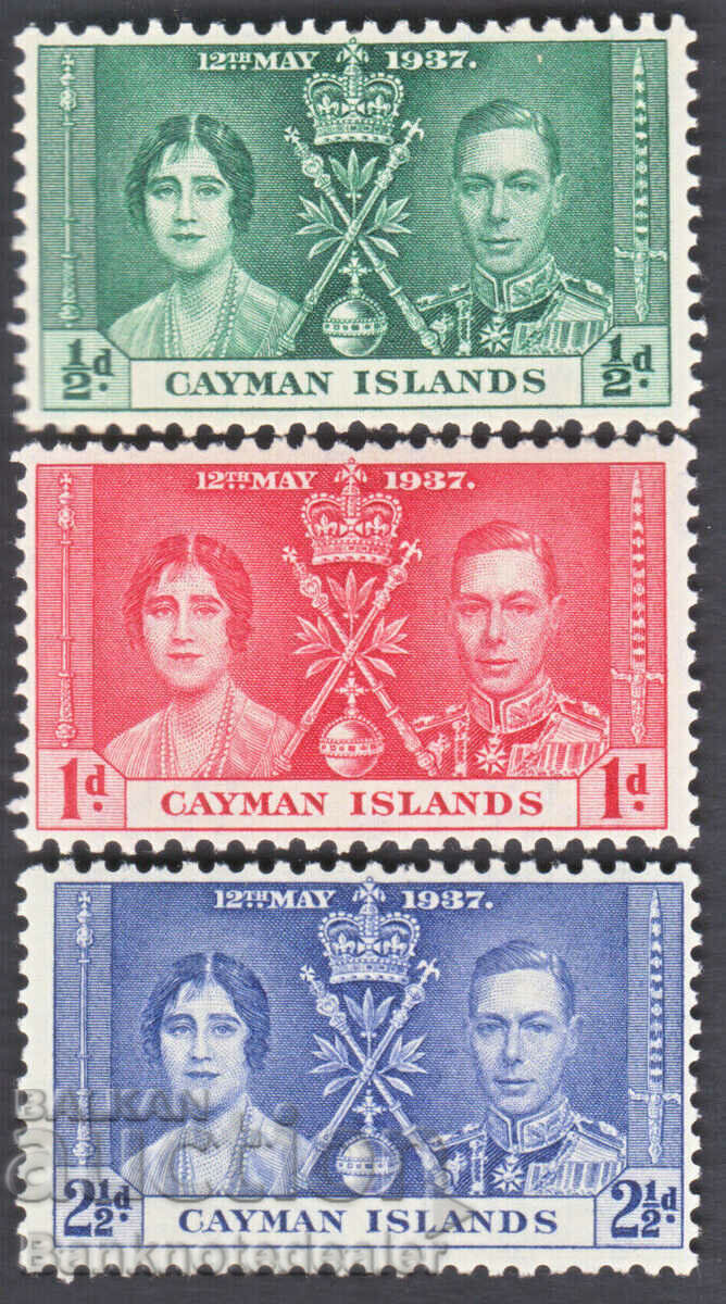 Cayman islands stamps SET 1937 MH