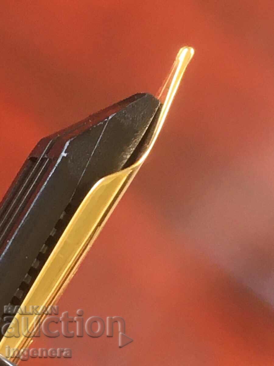 "INOXCROM" PEN GOLDEN NEW BOX - 6