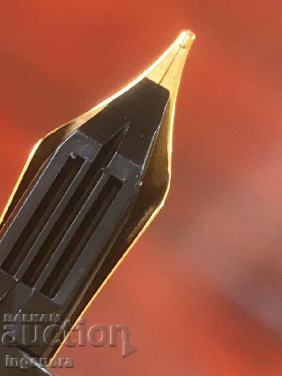 "INOXCROM" PEN GOLDEN NEW BOX - 7