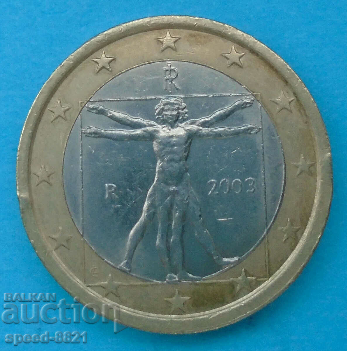 1 euro 2003 coin Italy with price 3.00 BGN | € 1.53 1 euro 2003 coin Italy with price 3.00 BGN | € 1.53