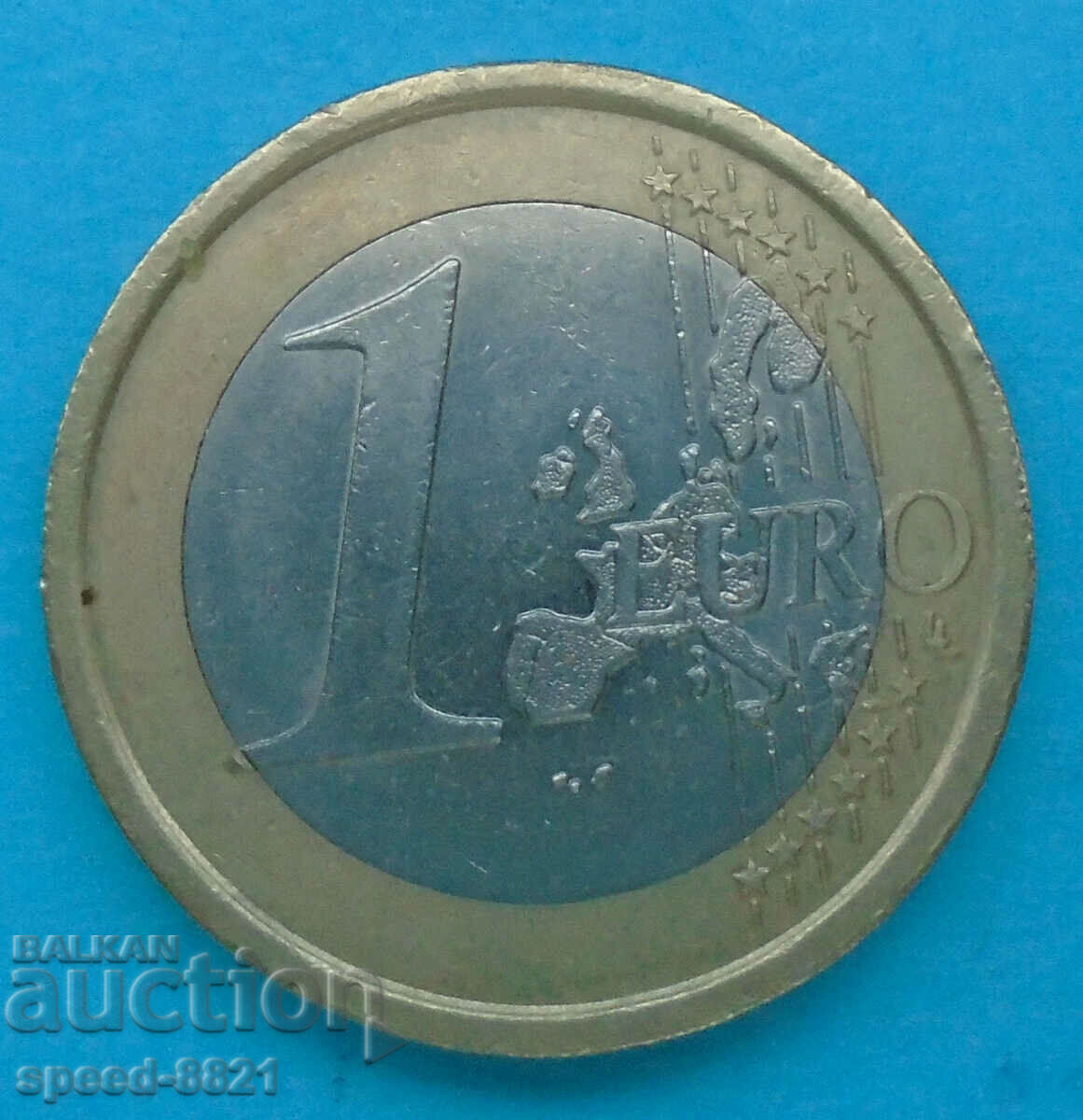 1 евро 2003 монета Италия
