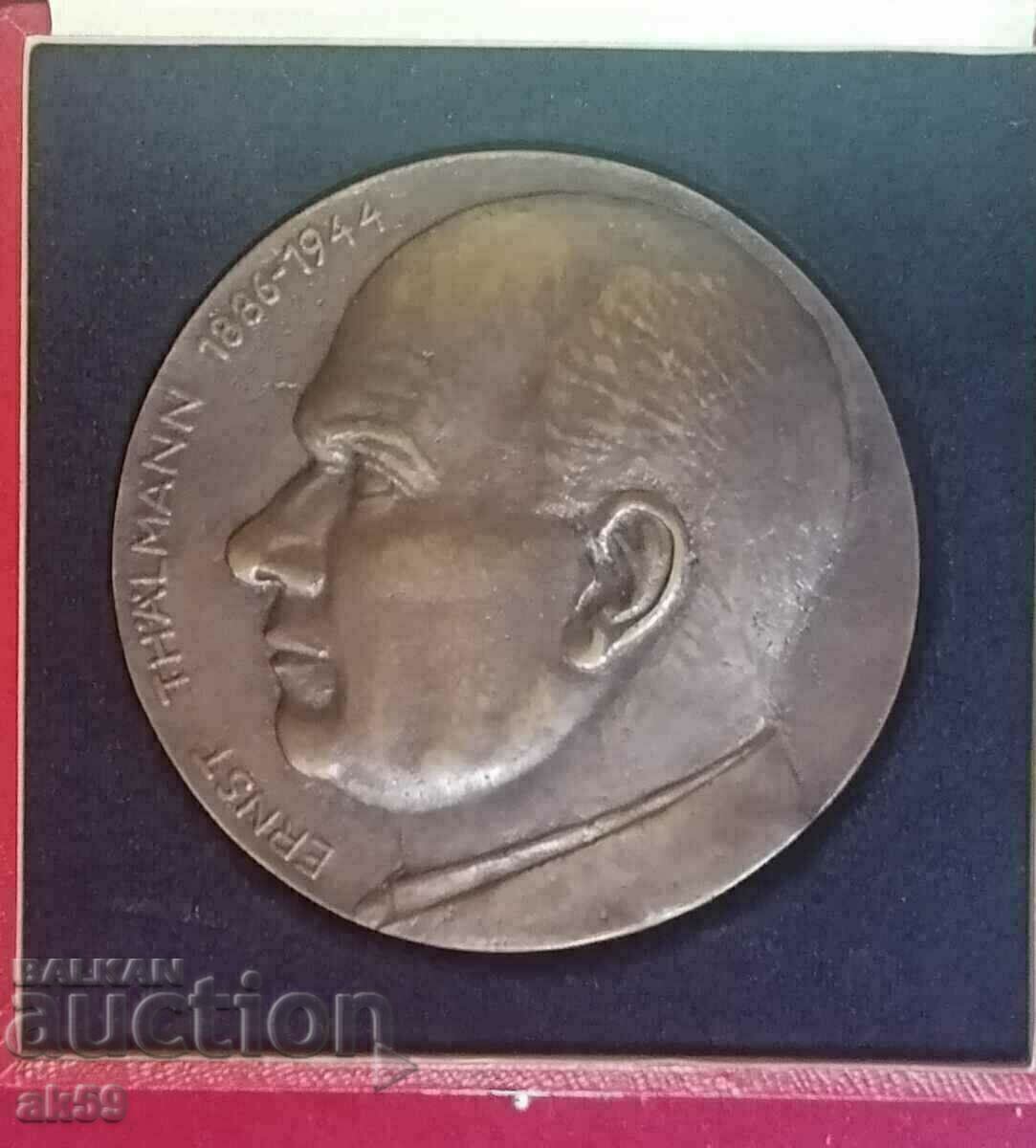 Ernst Thelmann Bronze Plaque