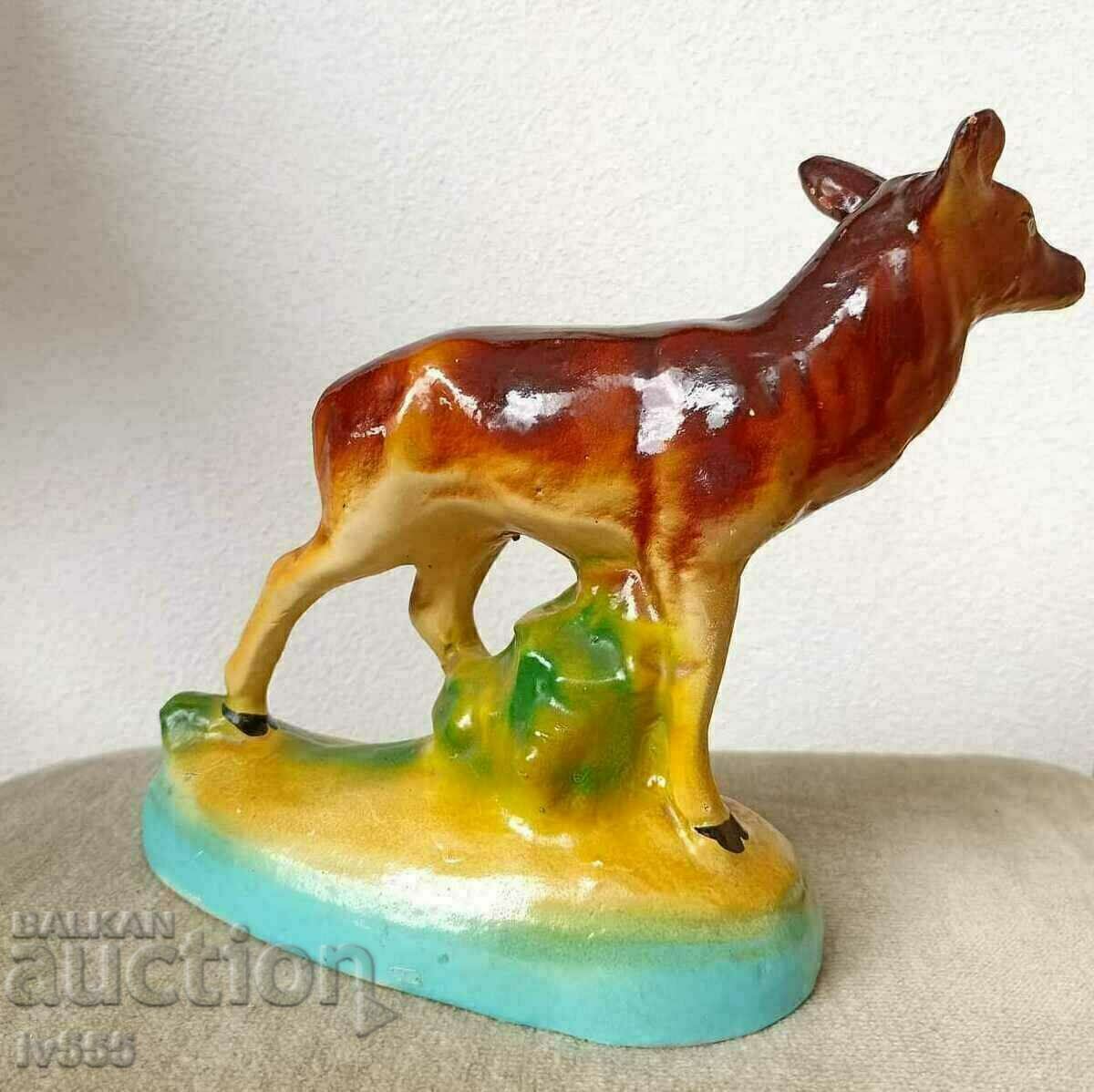 I AM SELLING AN OLD BULGARIAN ROYAL CERAMIC FIGURE - DEER with price 70.00 BGN | € 35.79 I AM SELLING AN OLD BULGARIAN ROYAL CERAMIC FIGURE - DEER with price 70.00 BGN | € 35.79