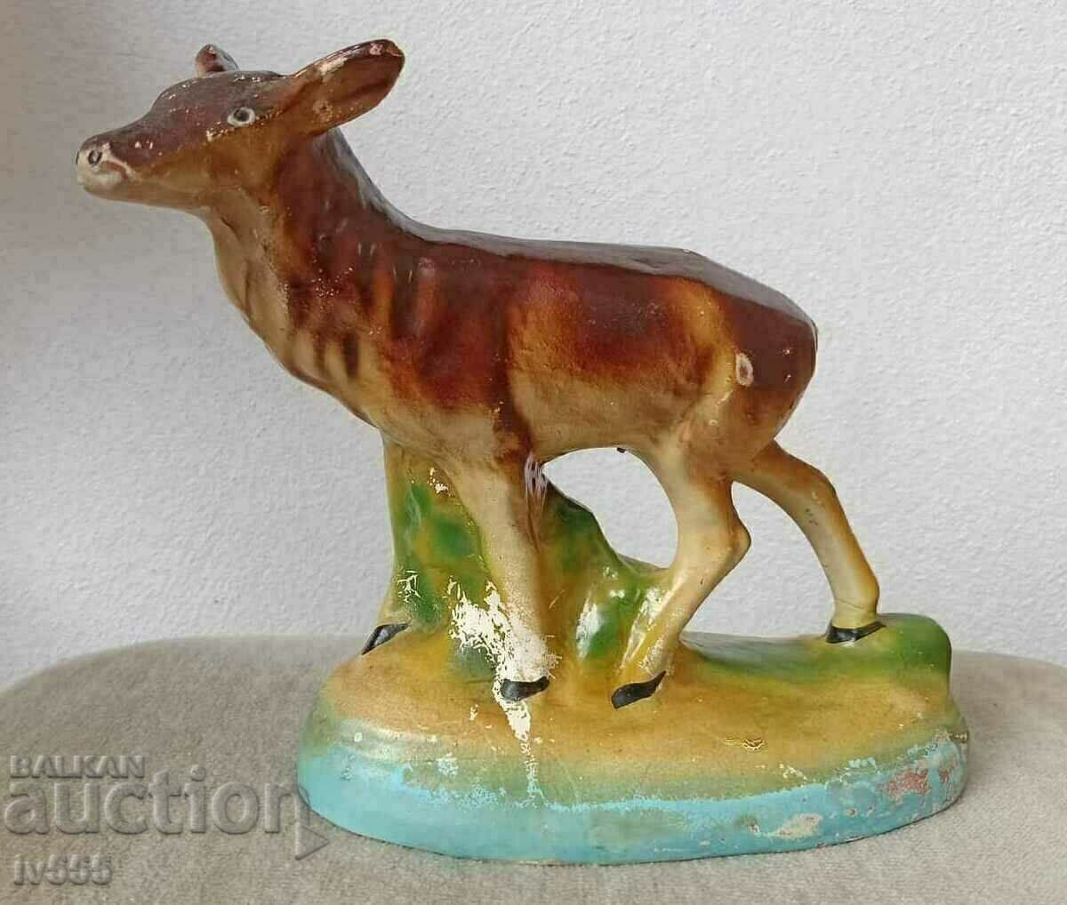 I AM SELLING AN OLD BULGARIAN ROYAL CERAMIC FIGURE - DEER I AM SELLING AN OLD BULGARIAN ROYAL CERAMIC FIGURE - DEER