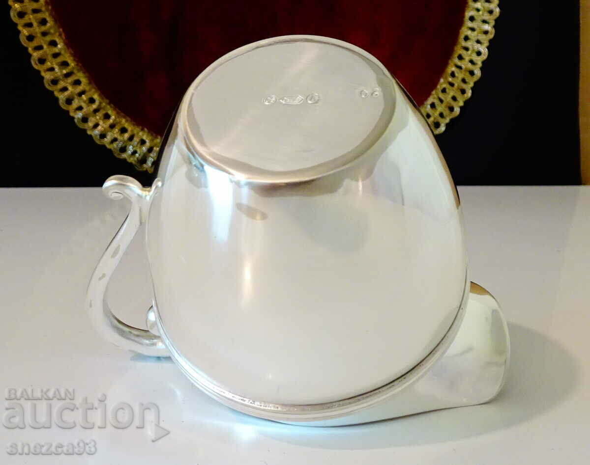 Dutch silver-plated jug, Gero 90. - 6 Dutch silver-plated jug, Gero 90. - 6