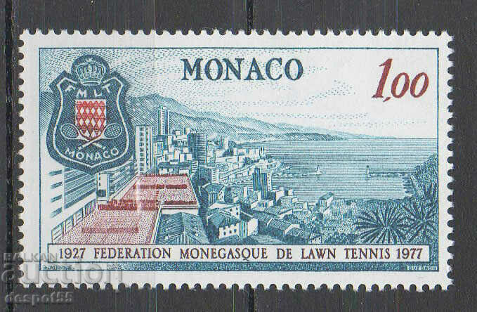 1977. Monaco. 50th anniversary of the Grass Tennis Federation.