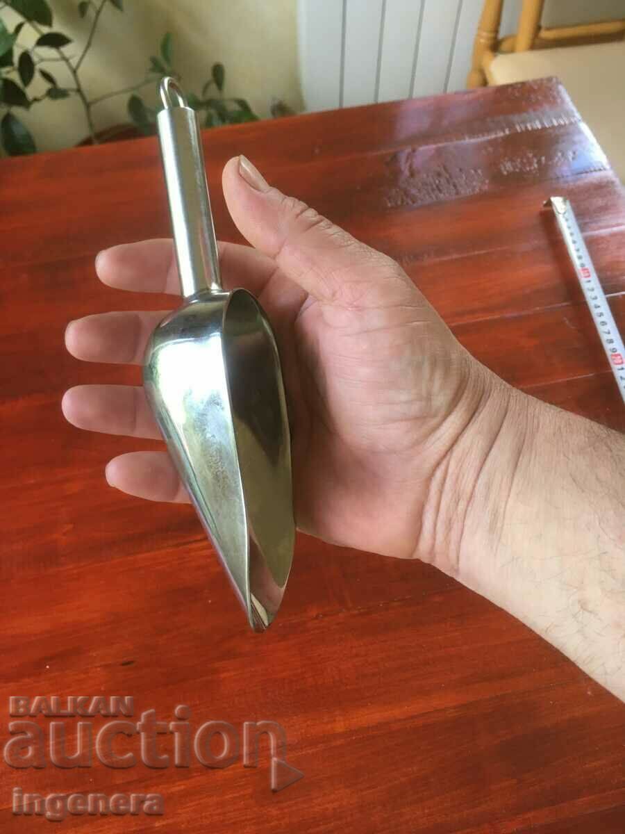 ICE SHOVEL NUTS "CONTACTO 21,5CM" -INOX with price 15.00 BGN | € 7.67 ICE SHOVEL NUTS "CONTACTO 21,5CM" -INOX with price 15.00 BGN | € 7.67