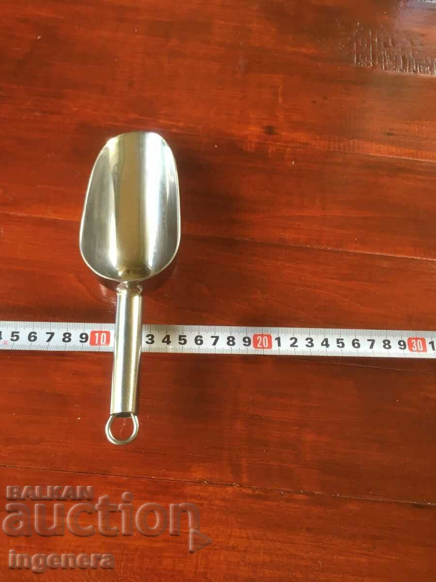 Delivery of ICE SHOVEL NUTS "CONTACTO 21,5CM" -INOX Delivery of ICE SHOVEL NUTS "CONTACTO 21,5CM" -INOX