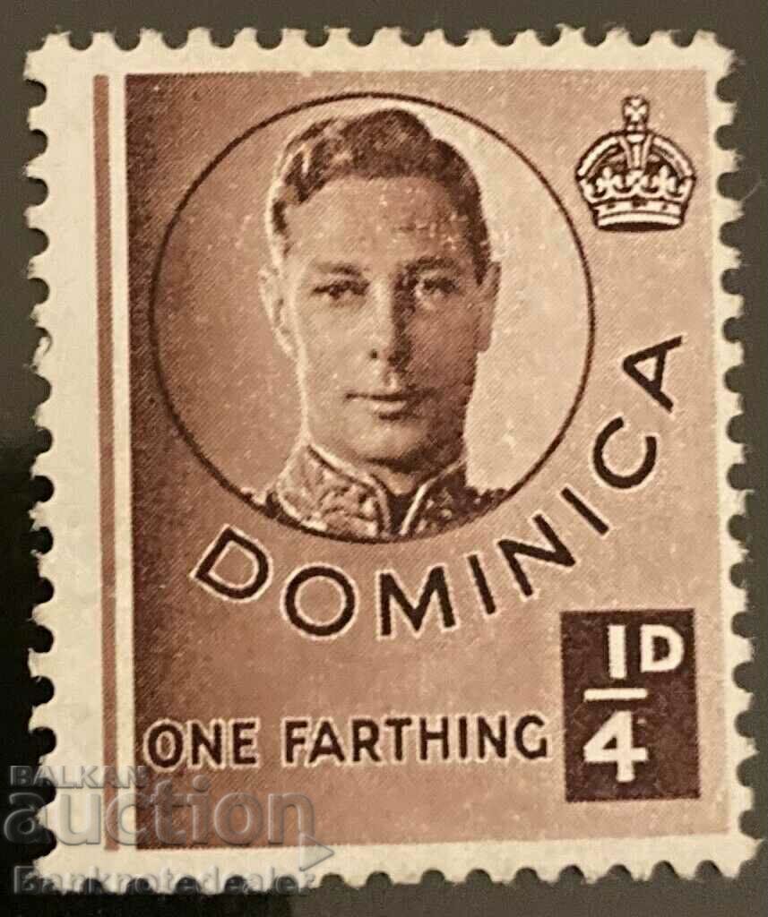 Dominica 1940 1 / 4d SG109 MH