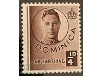 Dominica 1940 1/4d SG109 MH