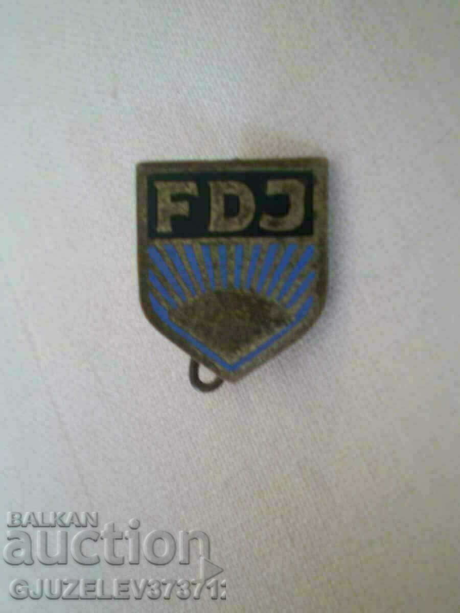 Συλλεκτικό BADGEFDJ Shield Design German Youth