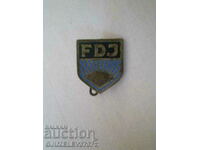 Collectible BADGEFDJ Shield Design German Youth