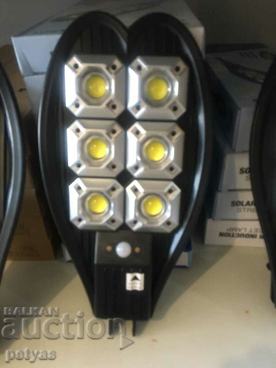 Delivery of Powerful double solar lamp IP 65