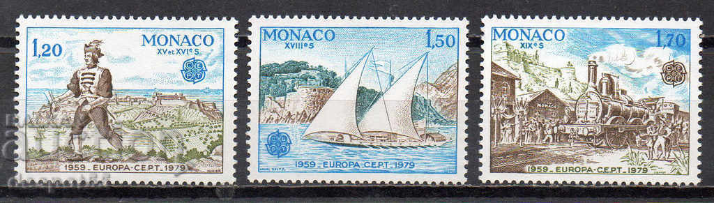 1979. Монако. Европа - Поща и телекомуникации.