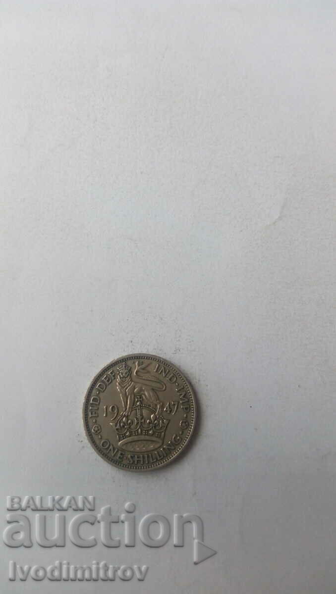 Great Britain 1 shilling 1947 Lion standing on a crown