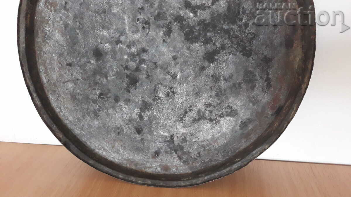 Delivery of large ottoman tray tray blue, copper, casserole, copper vessel