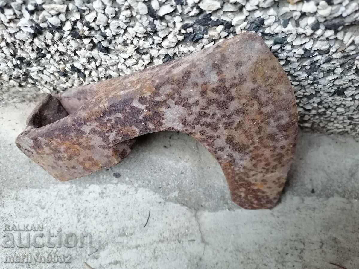 Auction An old ax shaft tool wrought iron Auction An old ax shaft tool wrought iron