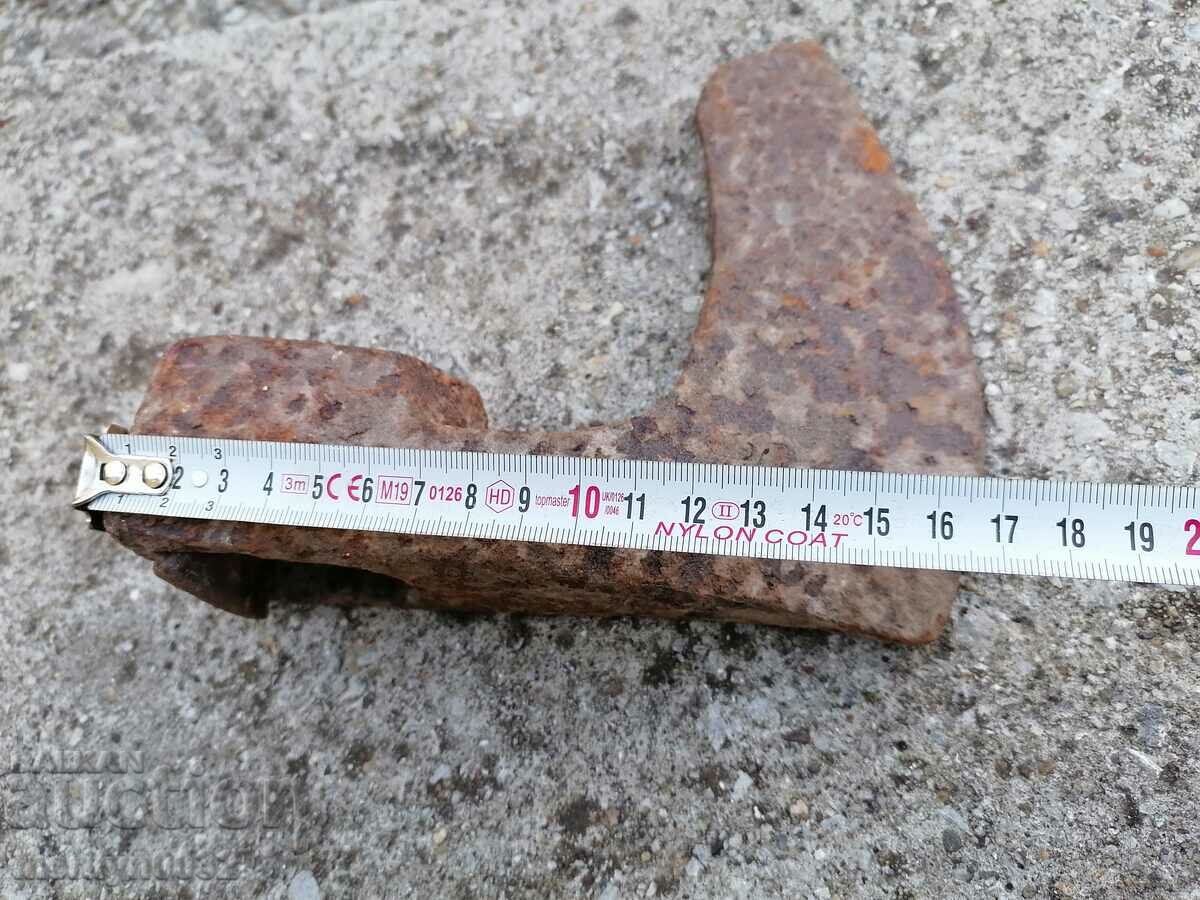 An old ax shaft tool wrought iron - 5 An old ax shaft tool wrought iron - 5