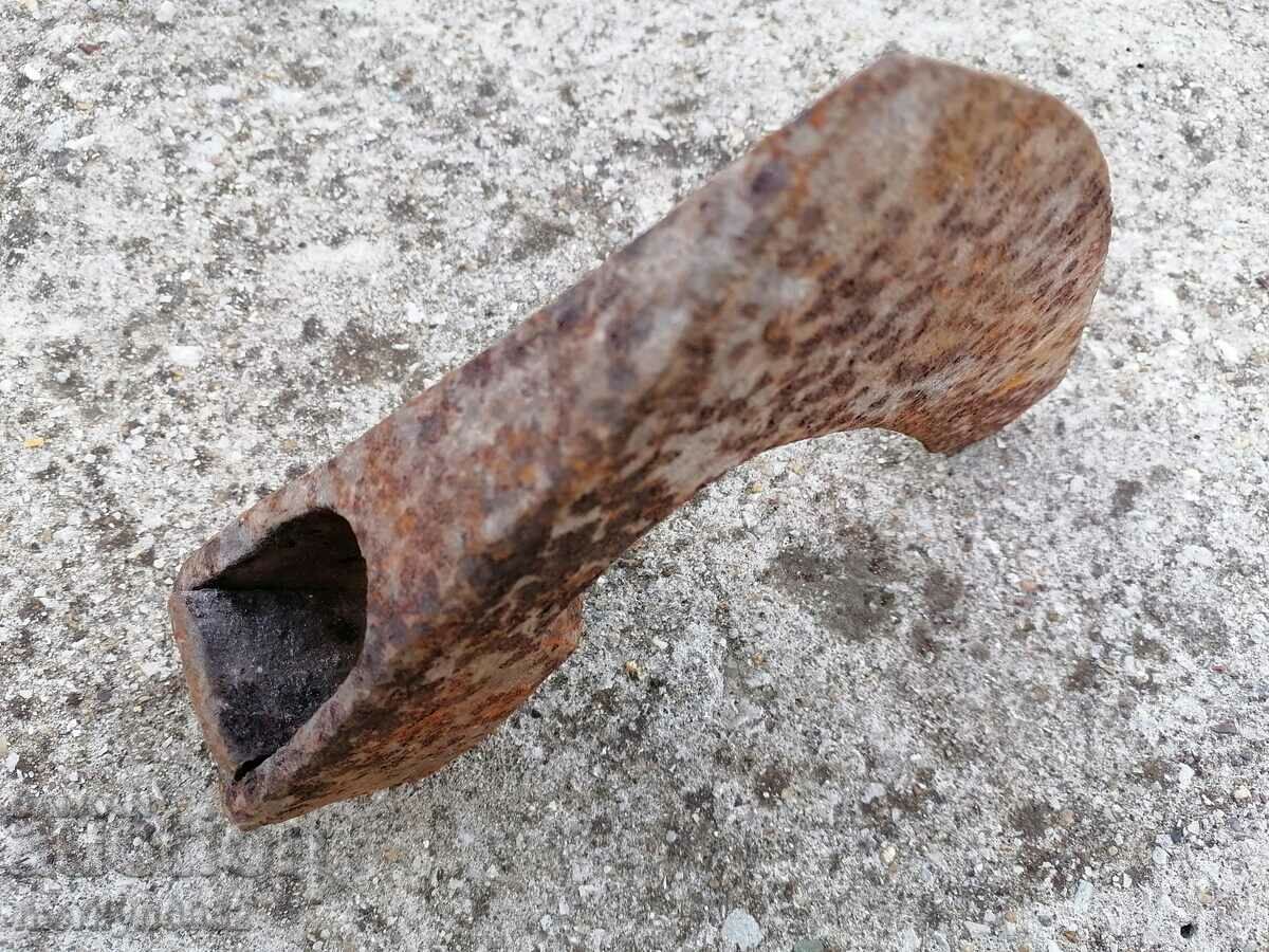 An old ax shaft tool wrought iron - 6 An old ax shaft tool wrought iron - 6