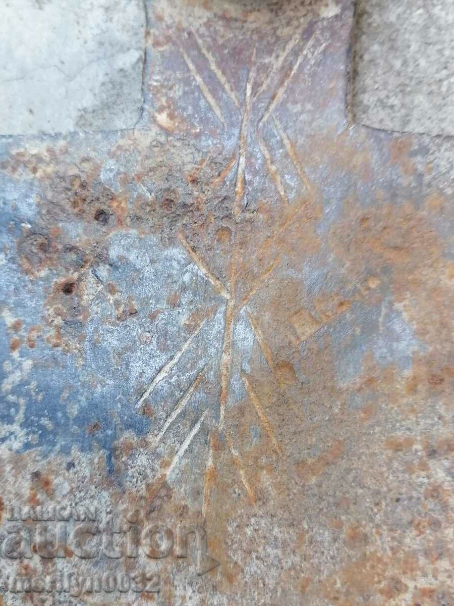 Παλιά σκαπάνη, σφυρήλατο σίδερο, συσκευή, εργαλείο Chapa - 5 Παλιά σκαπάνη, σφυρήλατο σίδερο, συσκευή, εργαλείο Chapa - 5