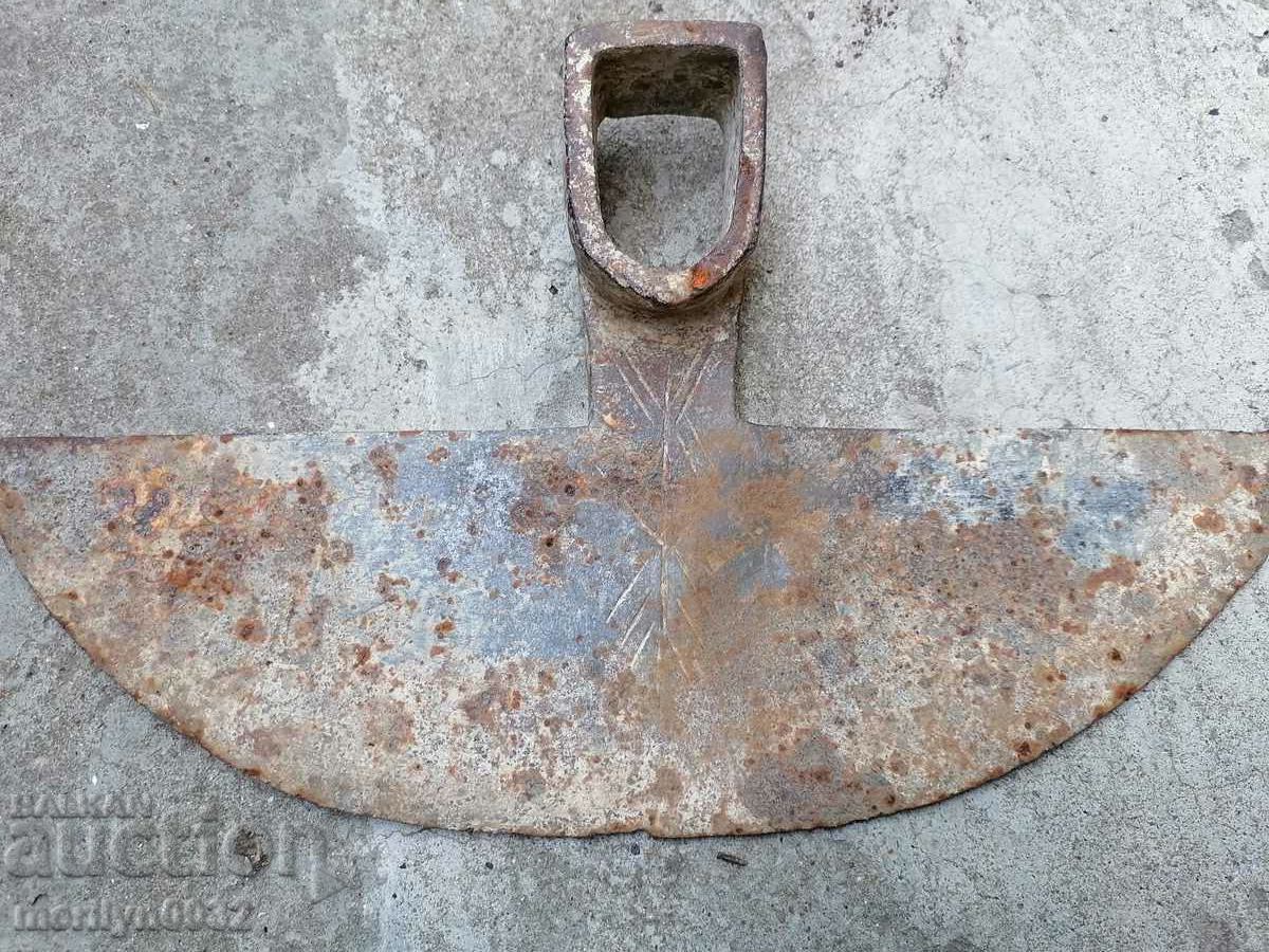 Παλιά σκαπάνη, σφυρήλατο σίδερο, συσκευή, εργαλείο Chapa - 6 Παλιά σκαπάνη, σφυρήλατο σίδερο, συσκευή, εργαλείο Chapa - 6