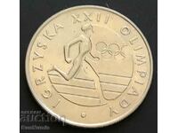 Poland. PLN 20 in 1980. Moscow Olympics. UNC.