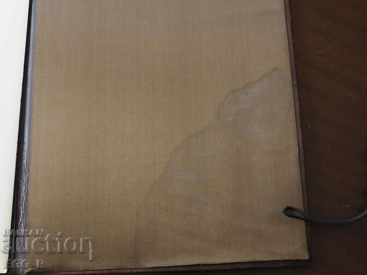 Delivery of Old leather leather folder Sofia