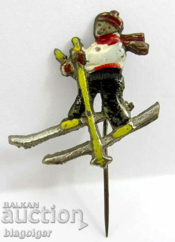 Auction VERY OLD ROYAL BADGE-SKIOR-SKI-RARE !!! Auction VERY OLD ROYAL BADGE-SKIOR-SKI-RARE !!!