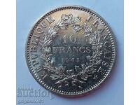 10 francs silver France 1965 - silver coin # 5