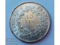 10 francs silver France 1966 - silver coin # 11
