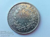 10 francs silver France 1967 - silver coin # 15
