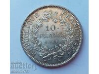 10 francs silver France 1967 - silver coin # 16