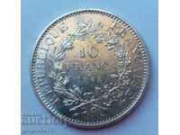 10 francs silver France 1968 - silver coin # 18