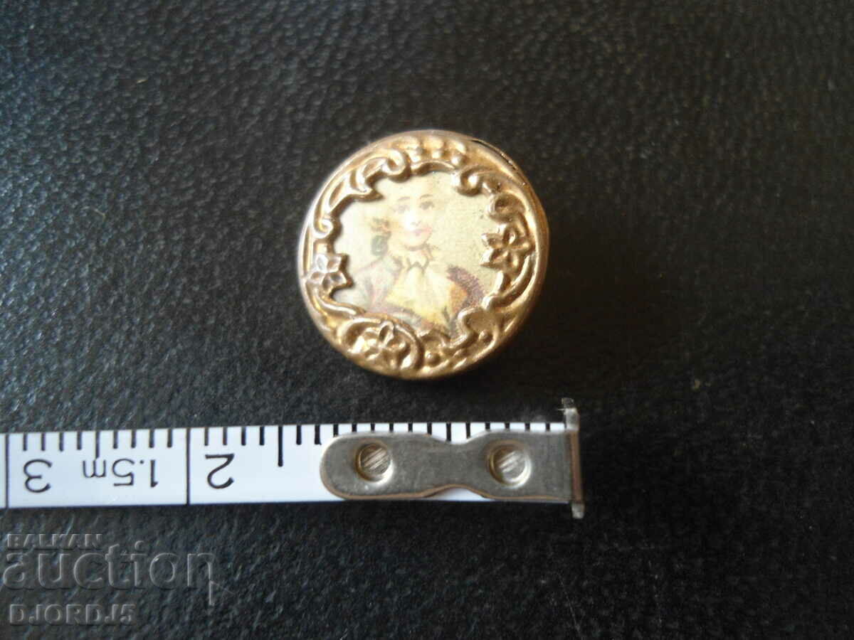 Παλιό κουμπί, μετάλλιο, εικόνα, εξαρτήματα - 5