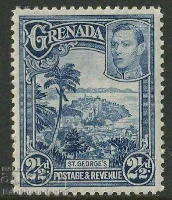 Grenada: 1938-50. SG157, 2 1 / 2d Albastru strălucitor nr. 2