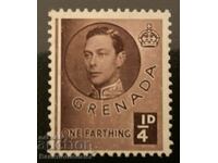 Grenada 1937-50 1 / 4d maro MH