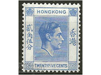 Hong Kong 1938-52 30c Yellow-olive SG 151 MM