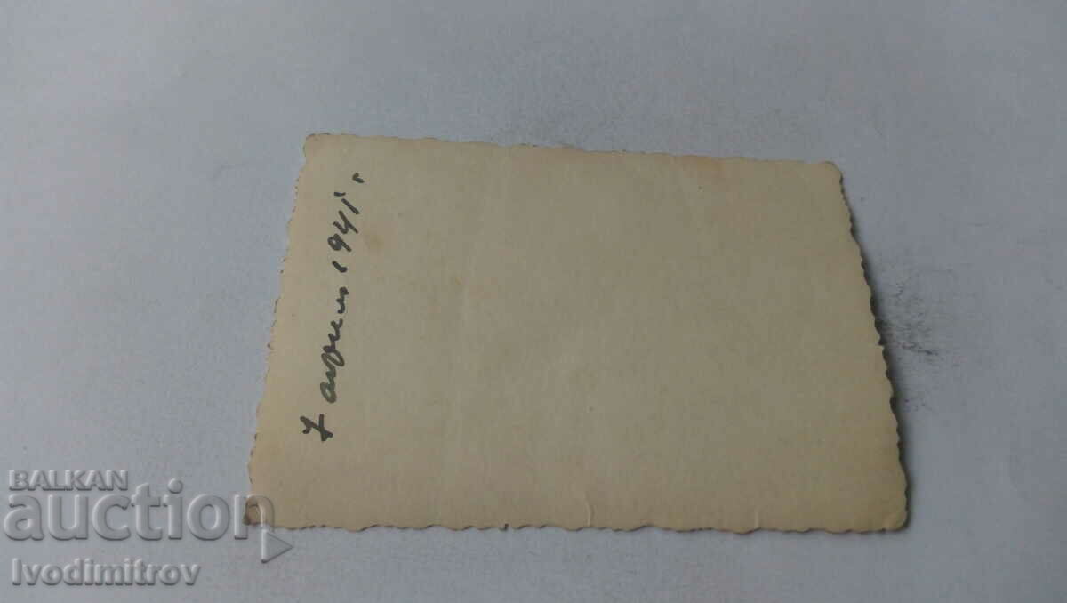 Photo of a boy embracing a walnut tree 1941 with price 1.45 BGN | € 0.74 Photo of a boy embracing a walnut tree 1941 with price 1.45 BGN | € 0.74