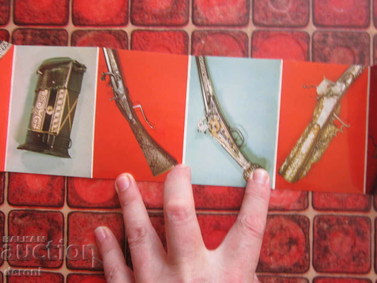 Δημοπρασία Άλμπουμ τουφέκι πυρόλιθου όπλο στιλέτο μαχαίρι