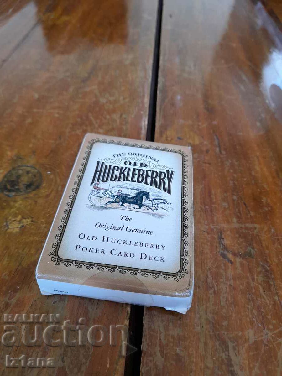 Cărți de joc vechi Huckleberry