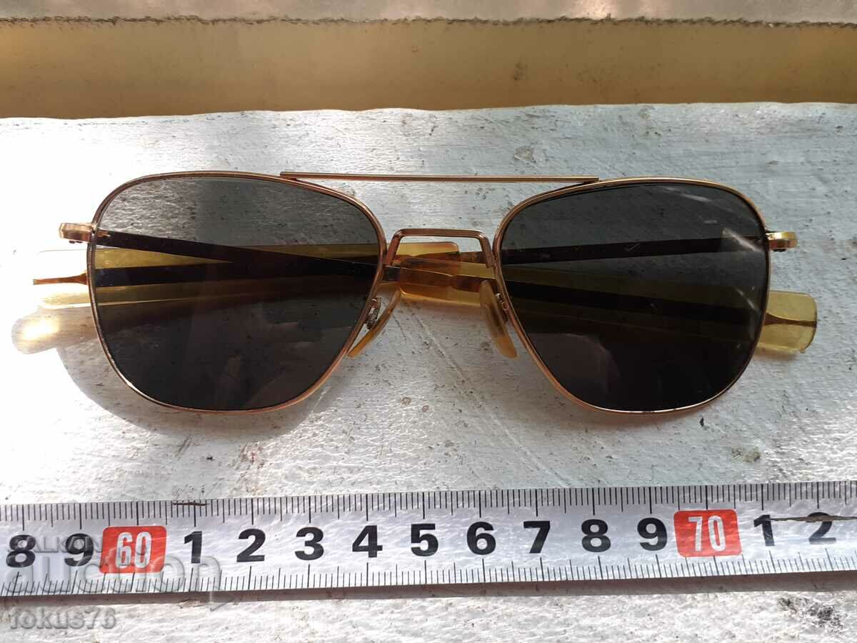 Ochelari de soare vintage American Optical Aviator AO - 7
