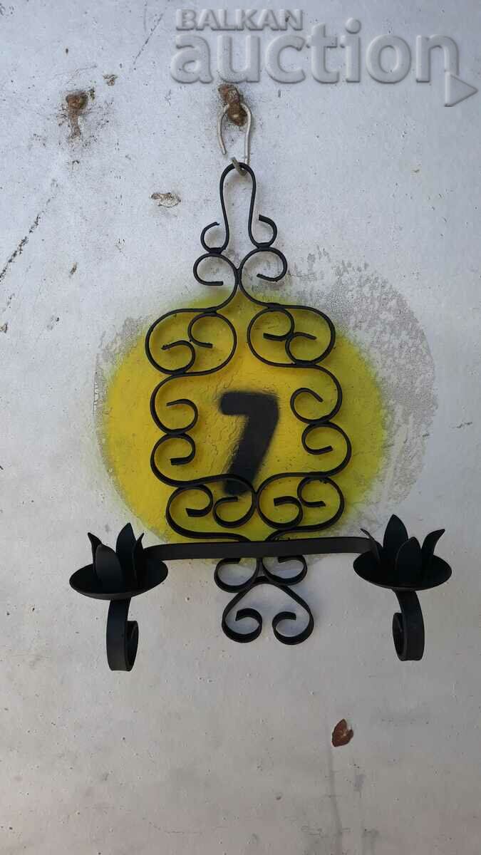 Auction retro vintage wall candlestick Auction retro vintage wall candlestick
