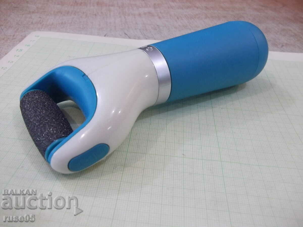 Παράδοση Ηλεκτρική λίμα τακουνιού "VELVET SMOOTH". Παράδοση Ηλεκτρική λίμα τακουνιού "VELVET SMOOTH".