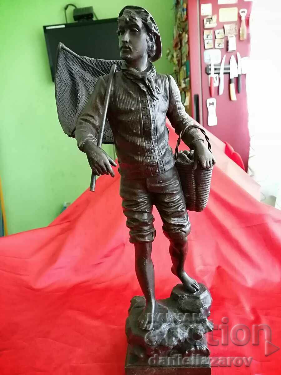 ROUSSEAU Стара Авторска Скулптура ,Статуя ,Фигура с цена € 335.00 | 655.21 лв.