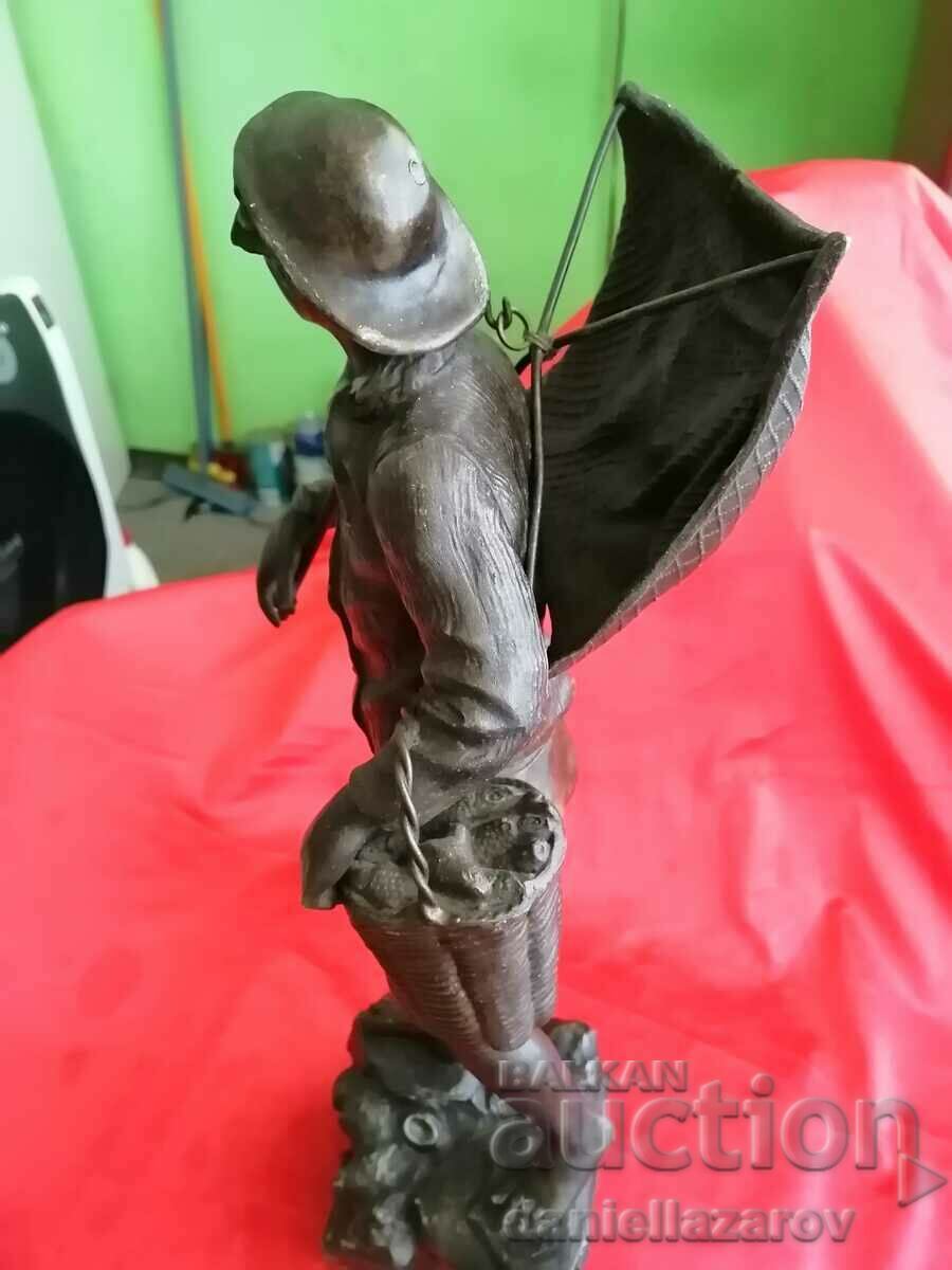 Delivery of ROUSSEAU Old Author's Sculpture, Statue, Figure