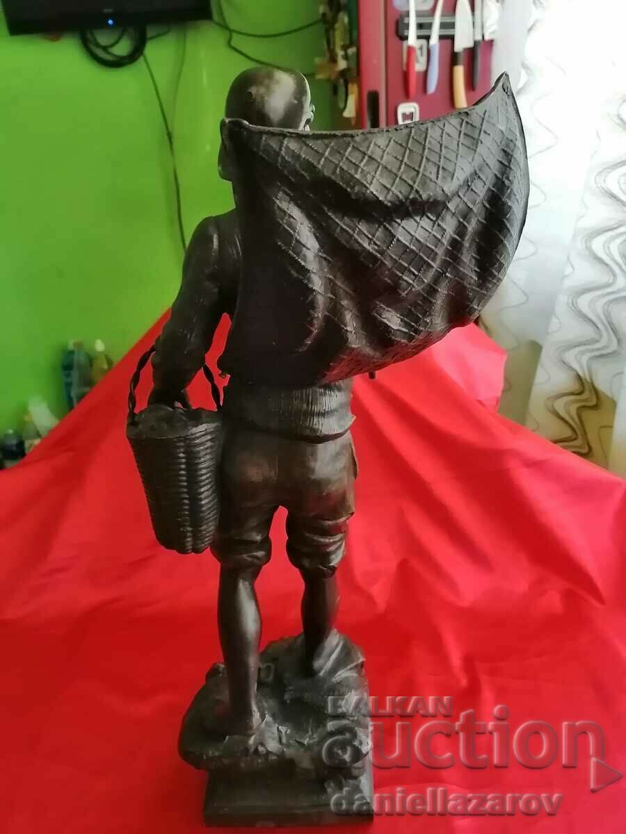 ROUSSEAU Old Author's Sculpture, Statue, Figure - 5