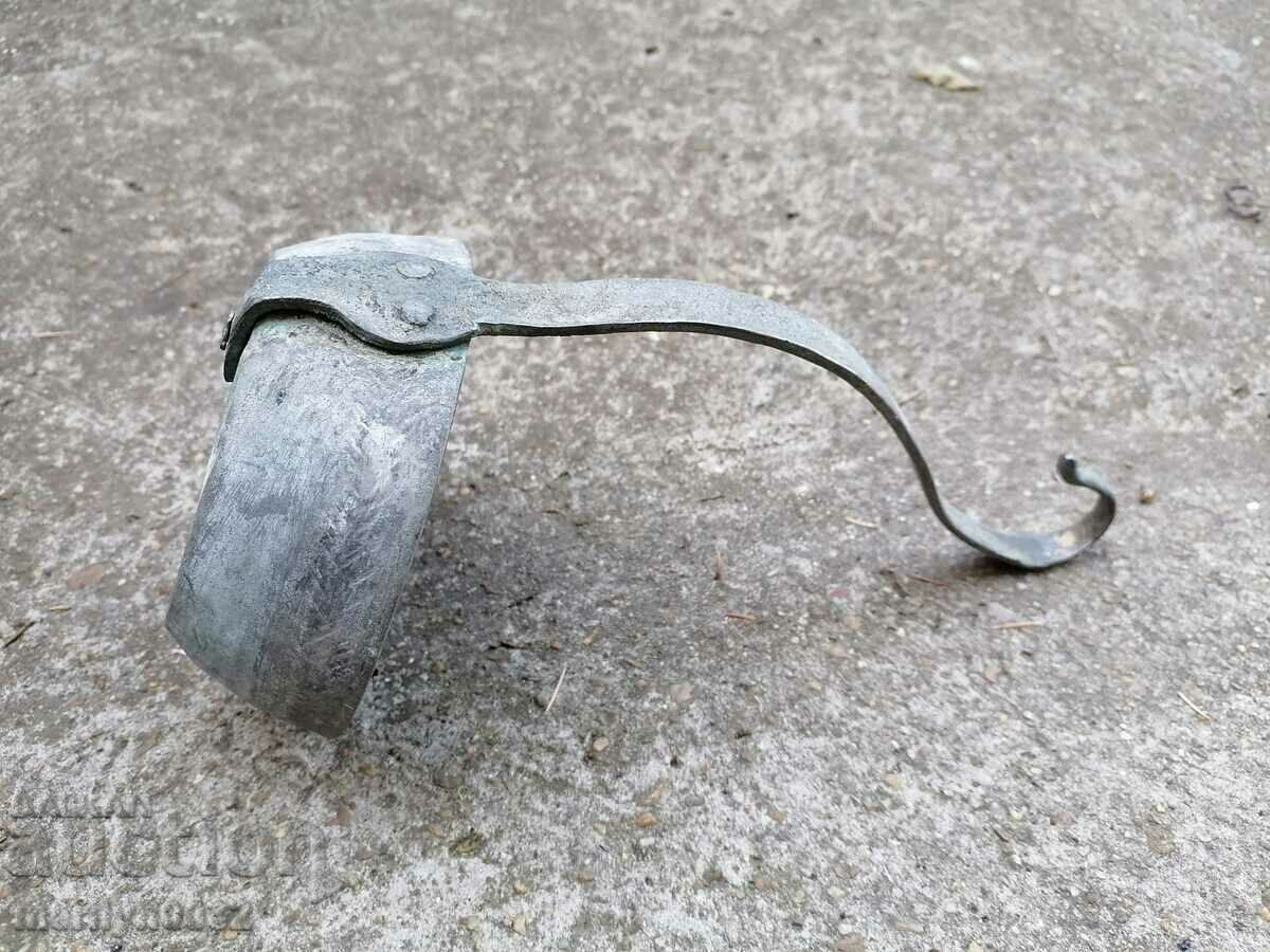 Old copper fountain ladle kishkil cap copper - 6