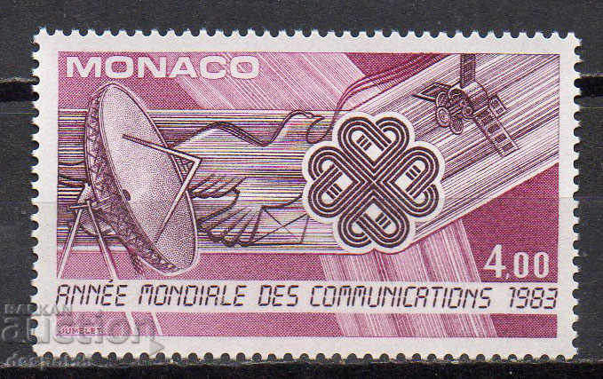 1983. Монако. Световна година на комуникациите.