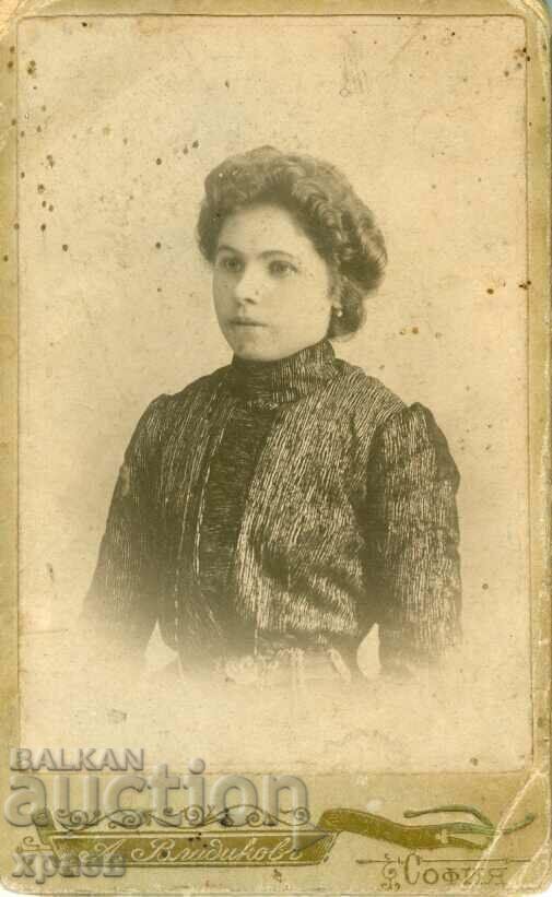 FOTOGRAFIE VECHE - CARTON - VLADIKOV - SOFIA - M0501